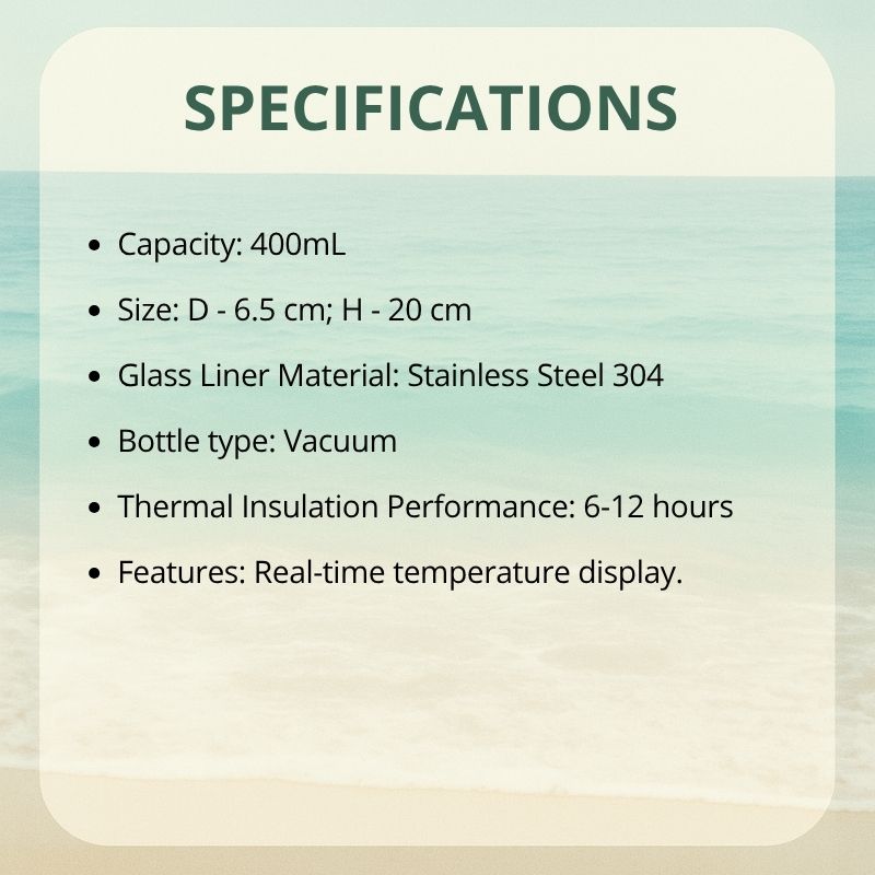 Smart LED Temperature Bottle