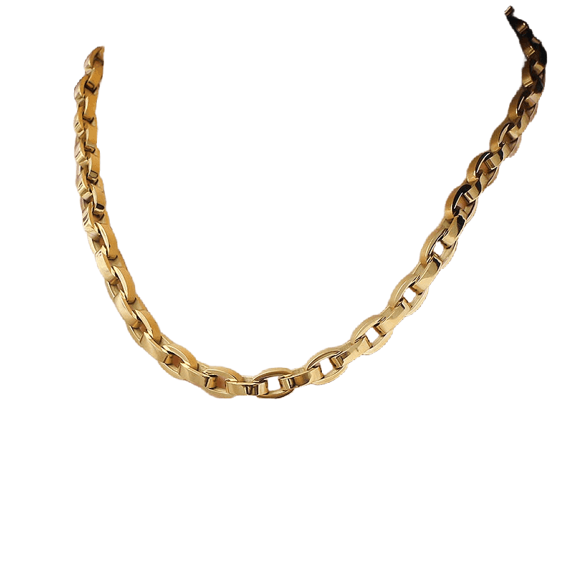 18K Gold - Plated Necklace - WOWihte