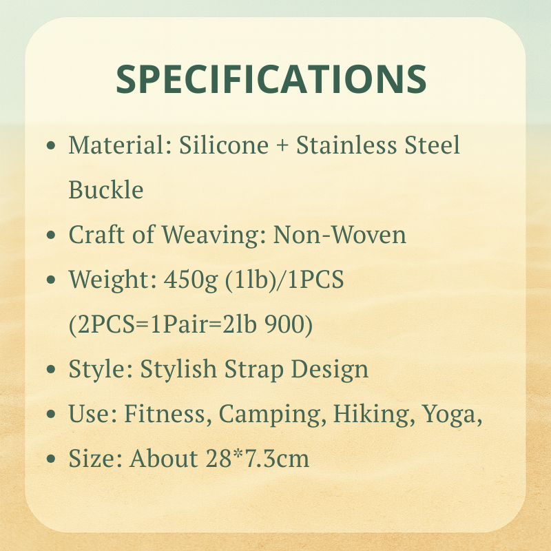 Adjustable Weighted Wristbands