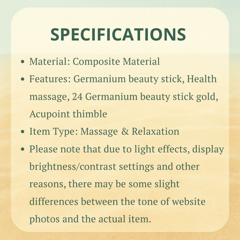 Germanium Face Massage Roller