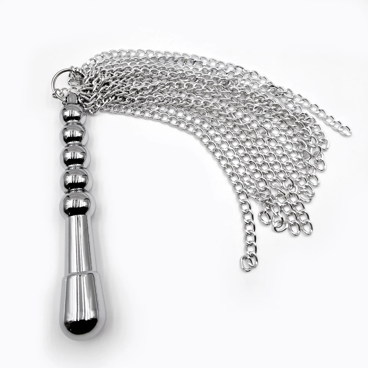 Flirtatious BDSM Metal Anal Plug Set for Spanking Games and Sexual Wellness - WOWihte