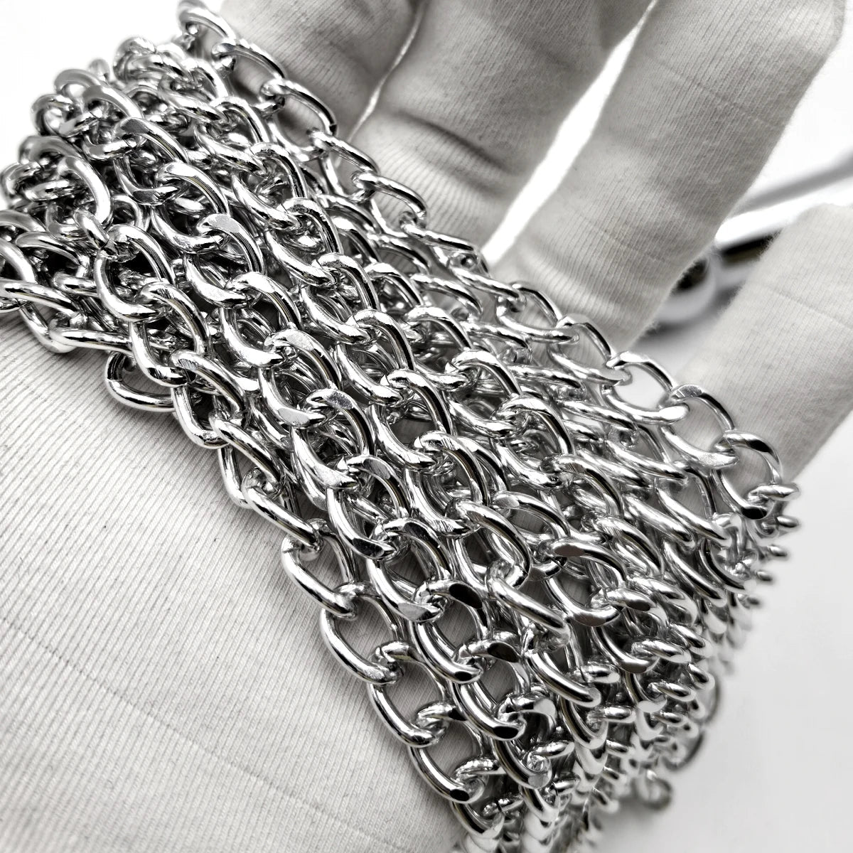 Flirtatious BDSM Metal Anal Plug Set for Spanking Games and Sexual Wellness - WOWihte