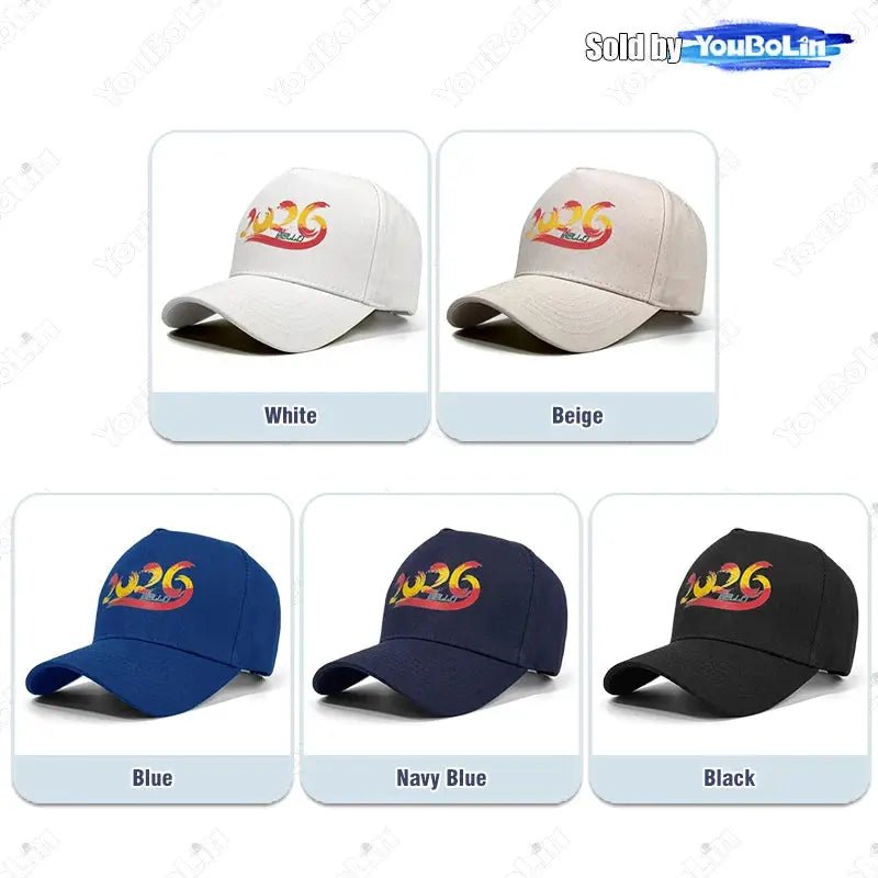 2026 Olympics World Cup Baseball Cap - WOWihte