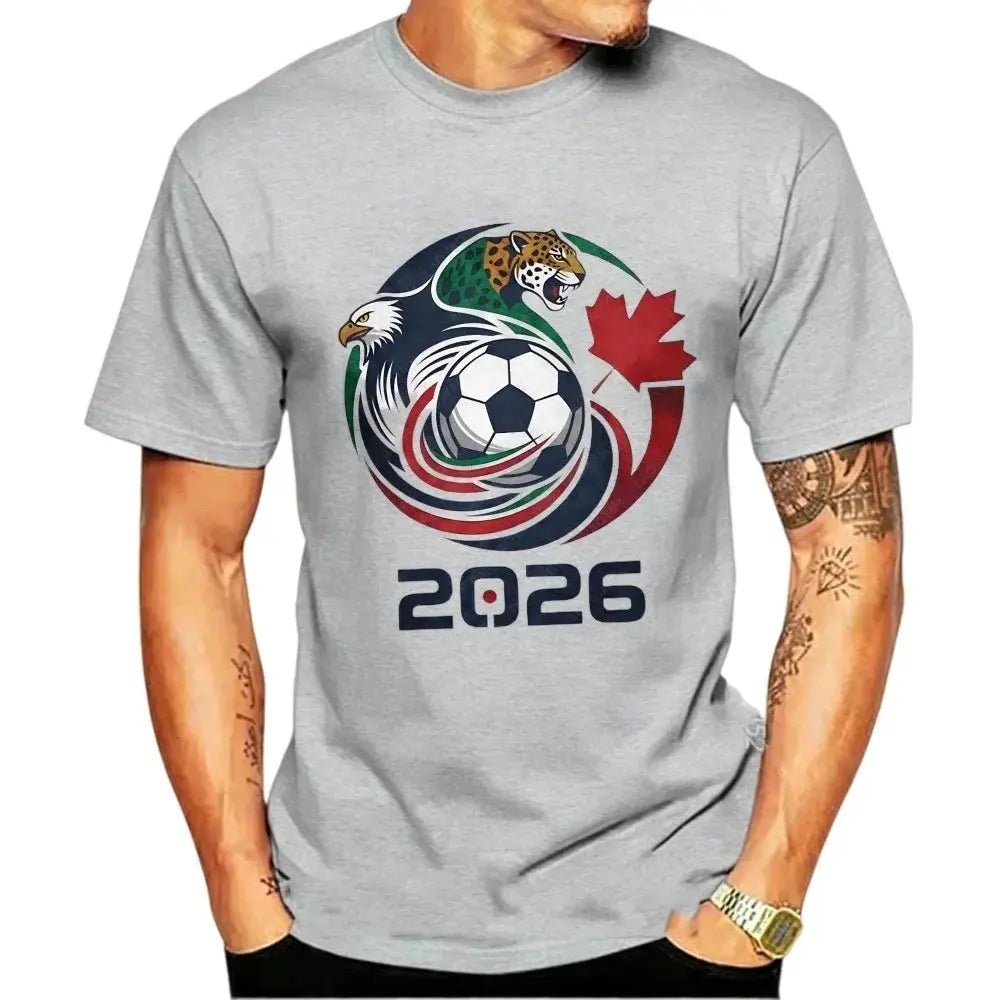 2026 USA Canada Mexico Soccer Tee - WOWihte