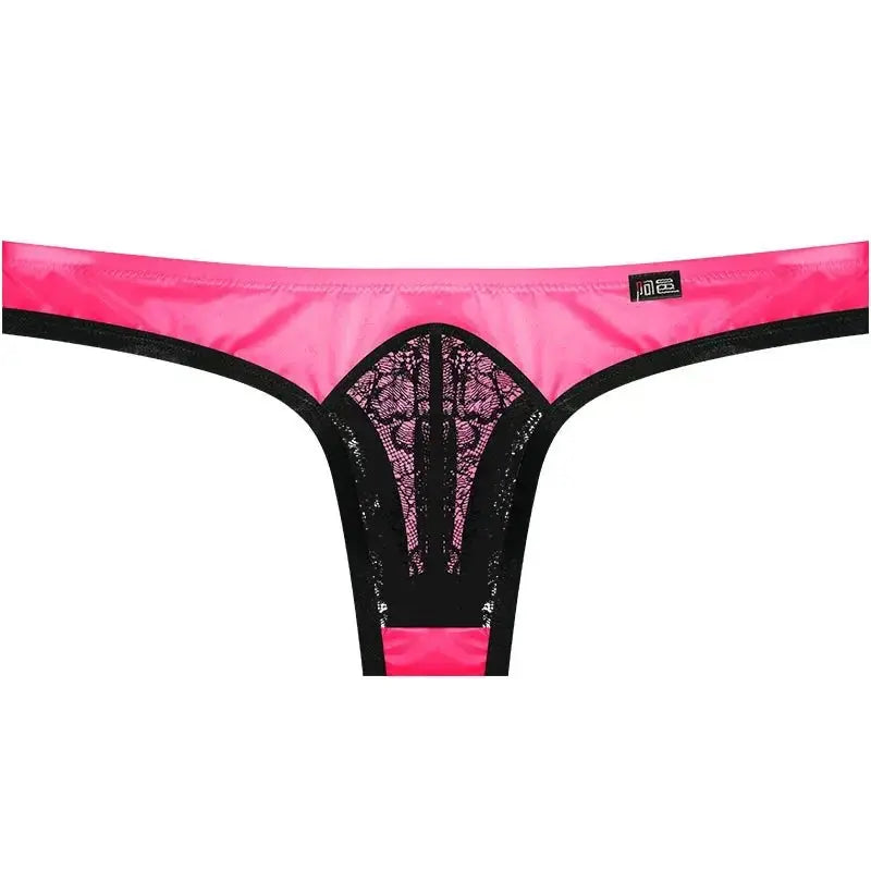 3 - Pack Ice Silk Lace Thongs - WOWihte