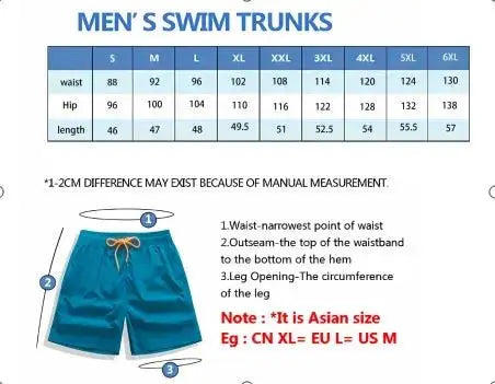 3D Fire Tiger Lion Swim Trunks - WOWihte