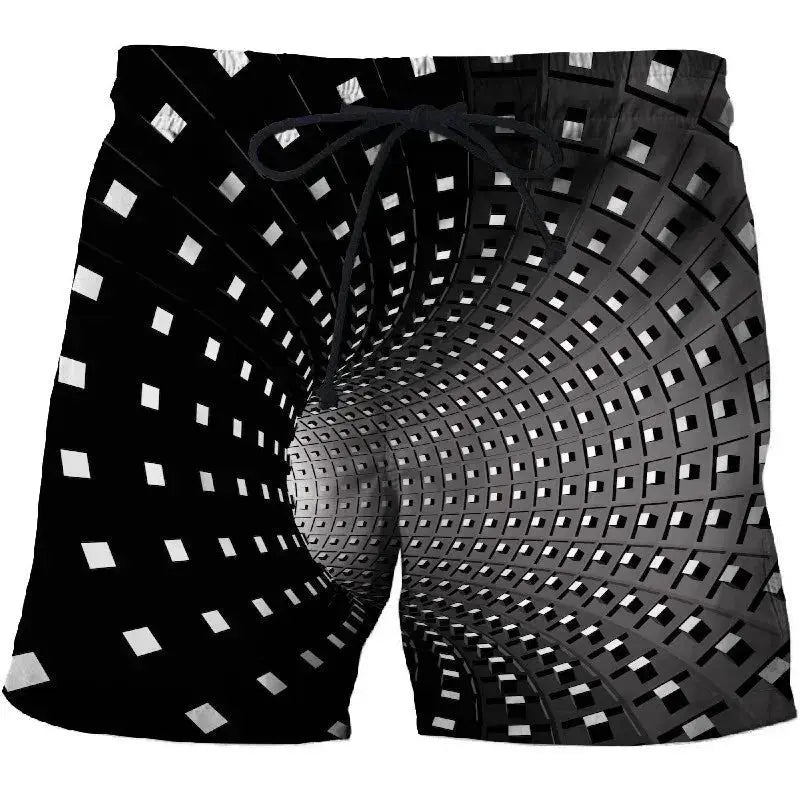 3D Printed Fantasy Beach Shorts - WOWihte