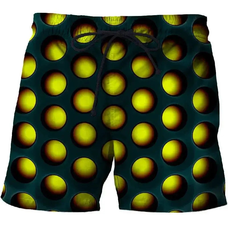 3D Printed Fantasy Beach Shorts - WOWihte