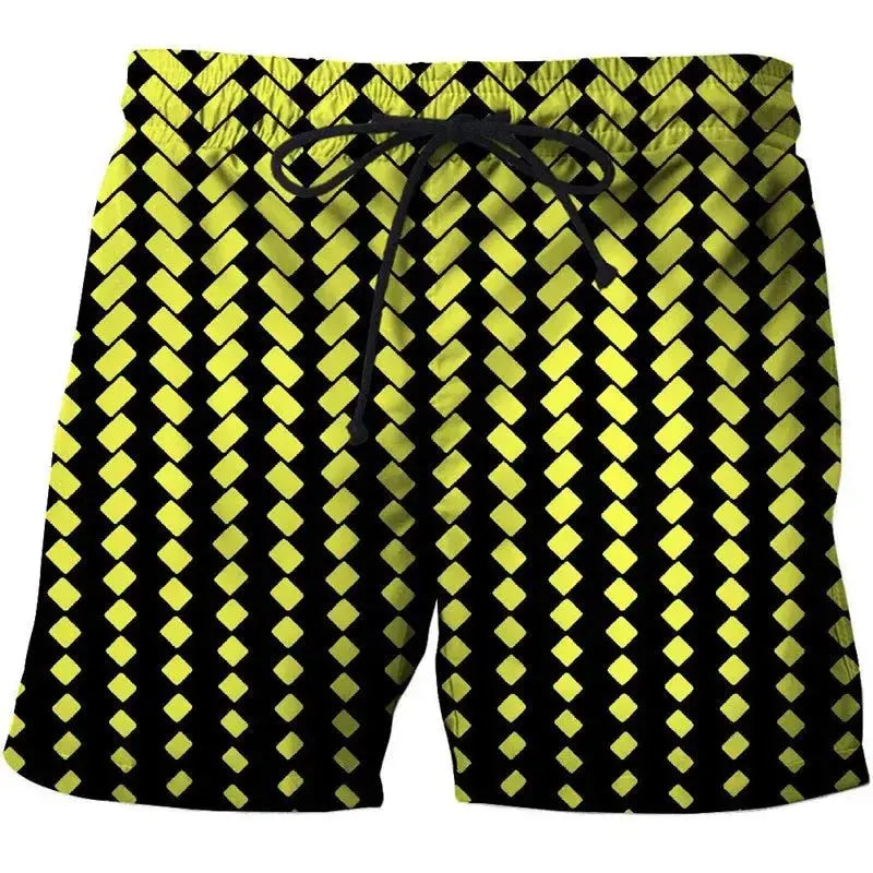 3D Printed Fantasy Beach Shorts - WOWihte