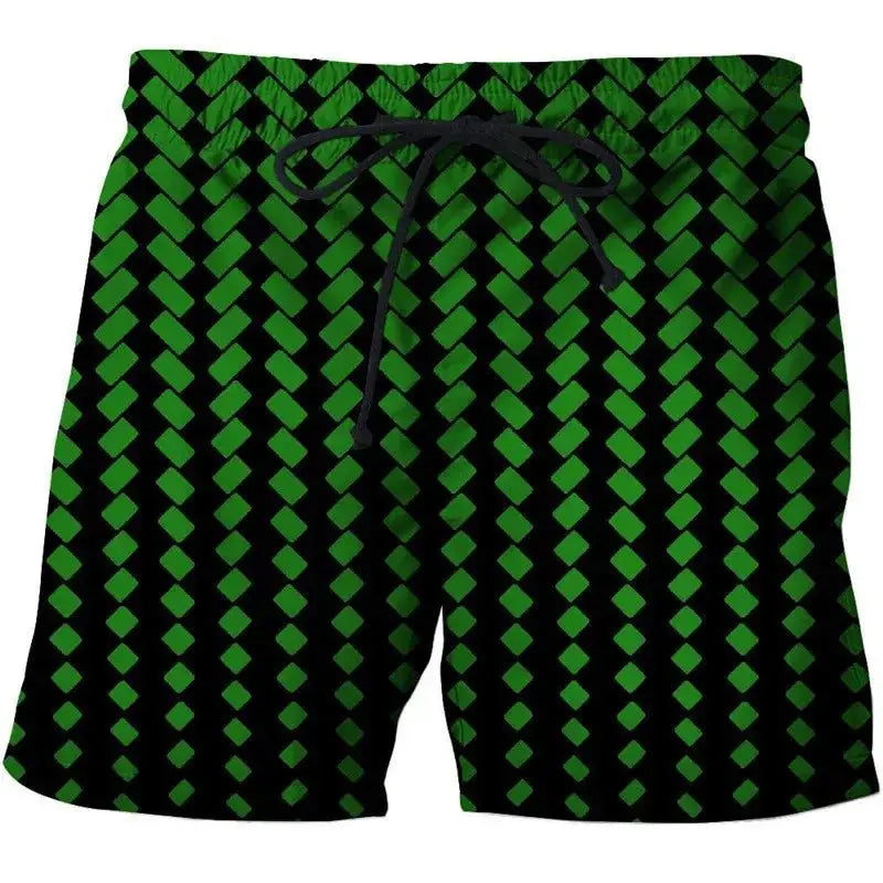 3D Printed Fantasy Beach Shorts - WOWihte