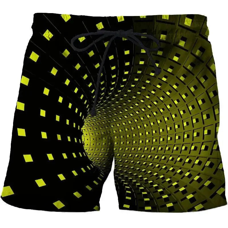 3D Printed Fantasy Beach Shorts - WOWihte