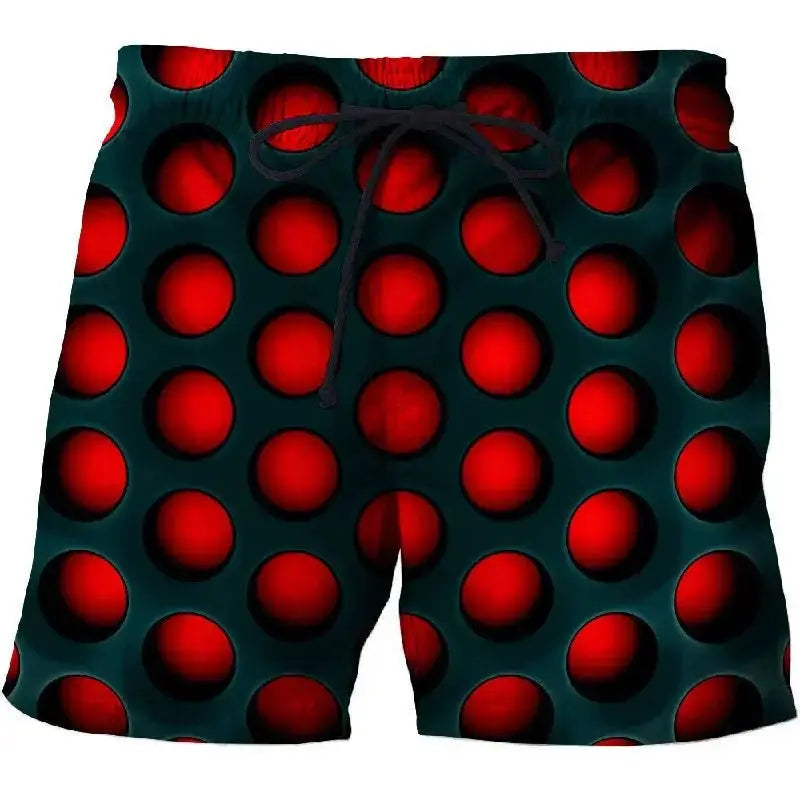3D Printed Fantasy Beach Shorts - WOWihte