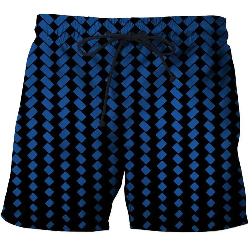 3D Printed Fantasy Beach Shorts - WOWihte