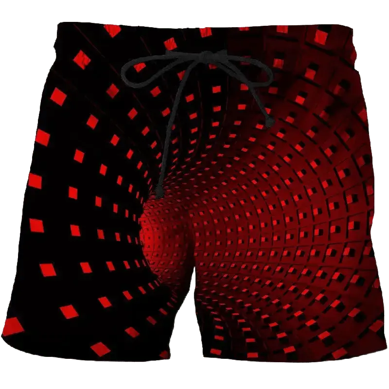 3D Printed Fantasy Beach Shorts - WOWihte