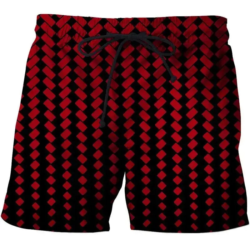 3D Printed Fantasy Beach Shorts - WOWihte