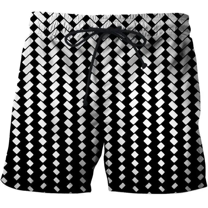 3D Printed Fantasy Beach Shorts - WOWihte