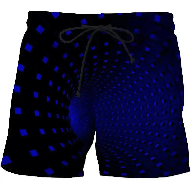 3D Printed Fantasy Beach Shorts - WOWihte