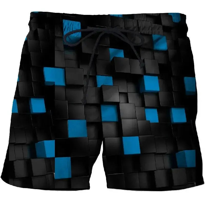 3D Printed Fantasy Beach Shorts - WOWihte
