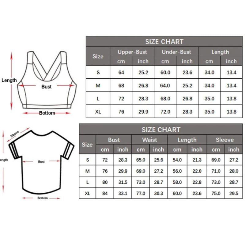 Athletic Three Piece Skirt Set