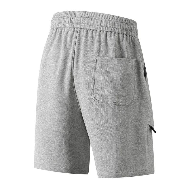 Cotton Knit Drawstring Shorts