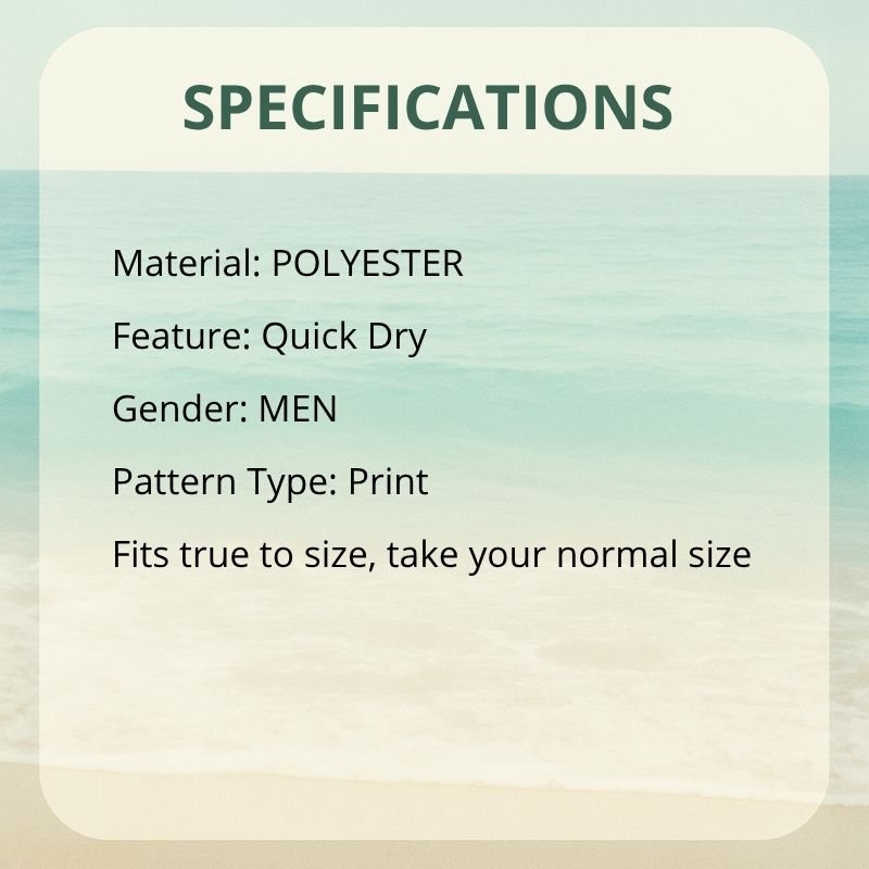 Graphic 3D Print Shorts