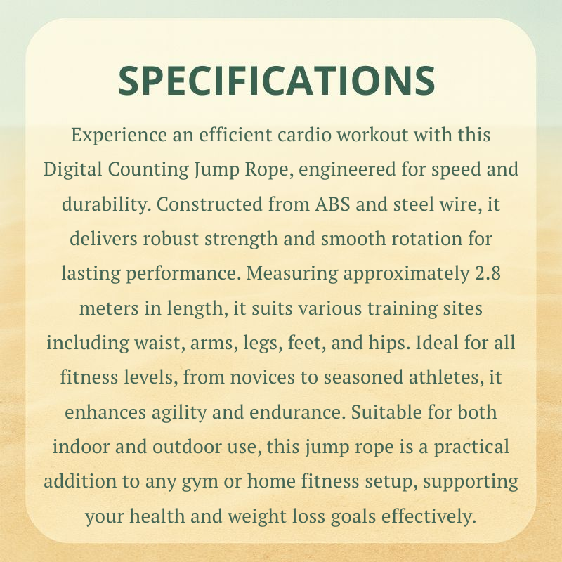 Digital Counting Jump Rope