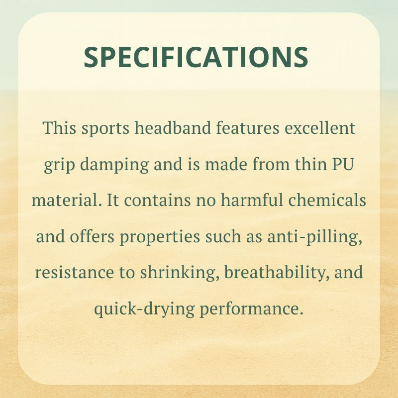 Printed Stretch Sports Headband