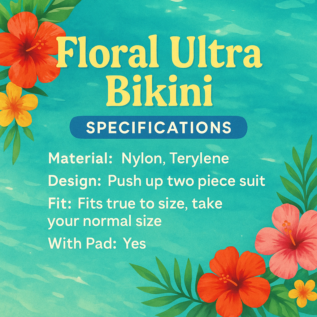 Floral Ultra Bikini