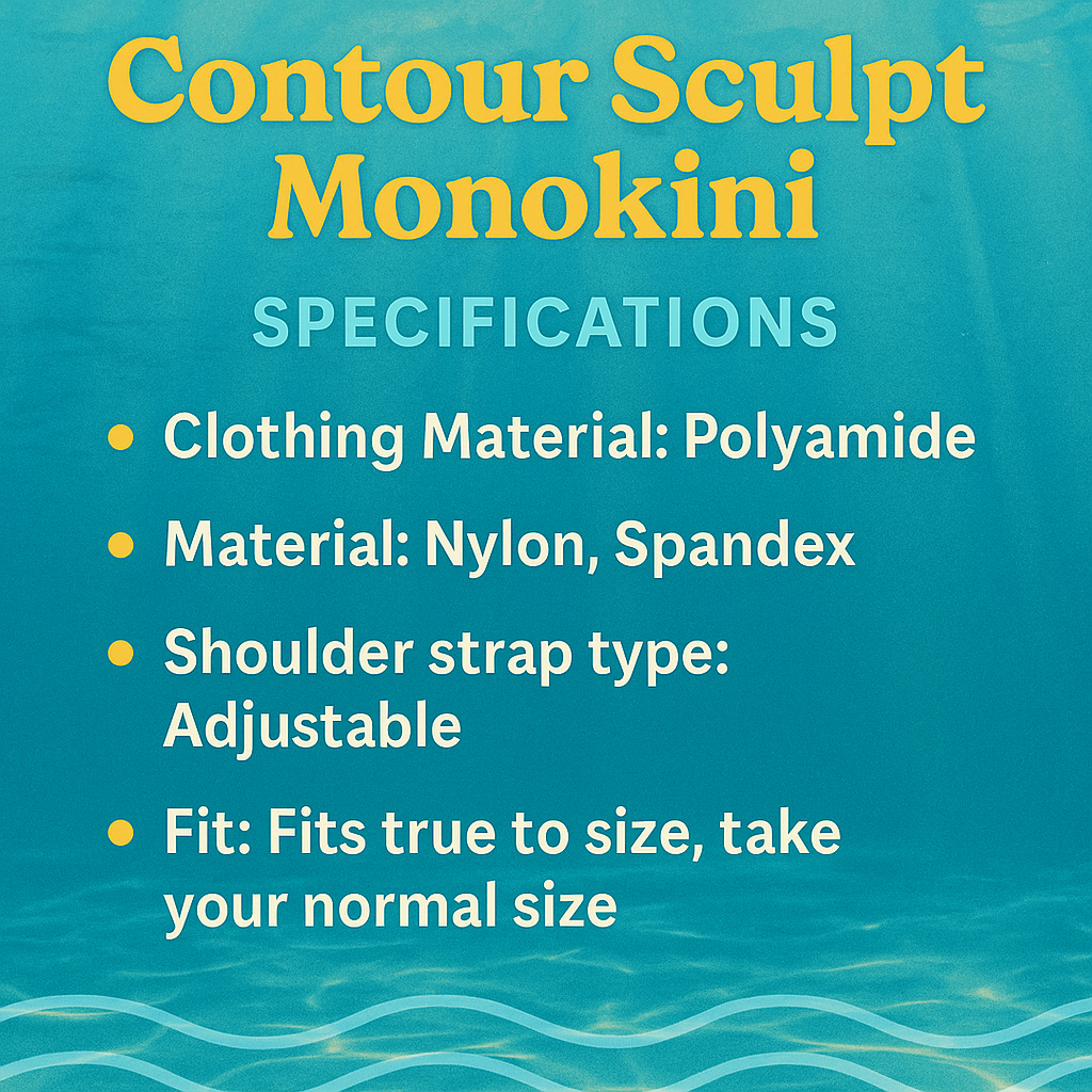 Contour Sculpt Monokini