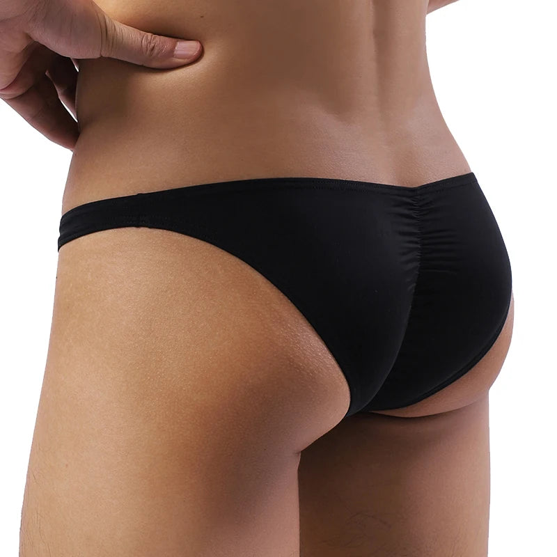 Cooling Ice Silk Low-Waist Briefs