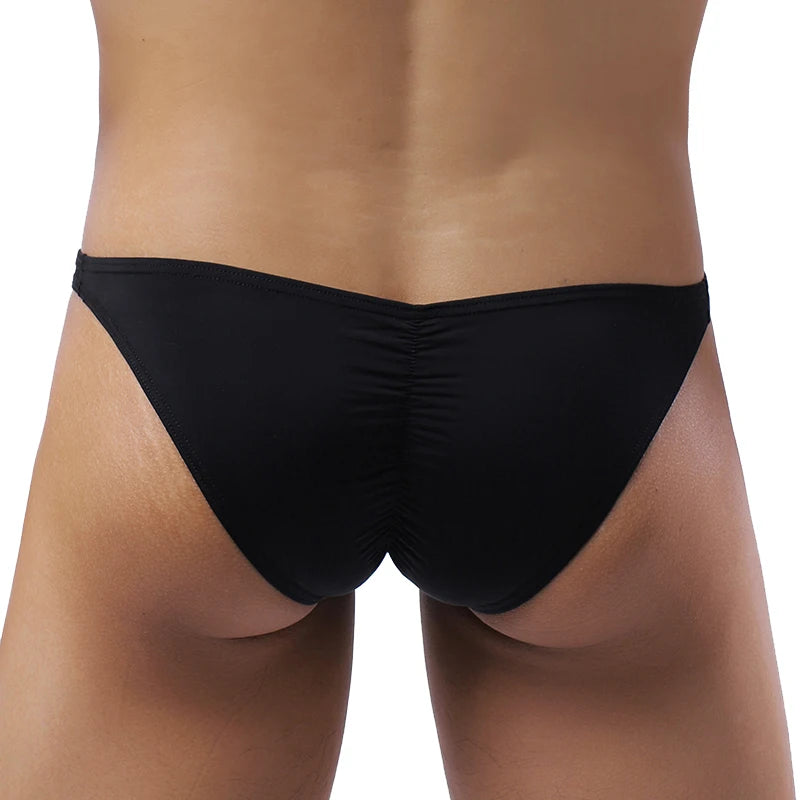 Cooling Ice Silk Low-Waist Briefs