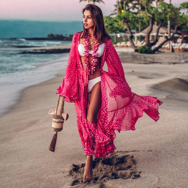 Bohemian Beach Sleeve Dress