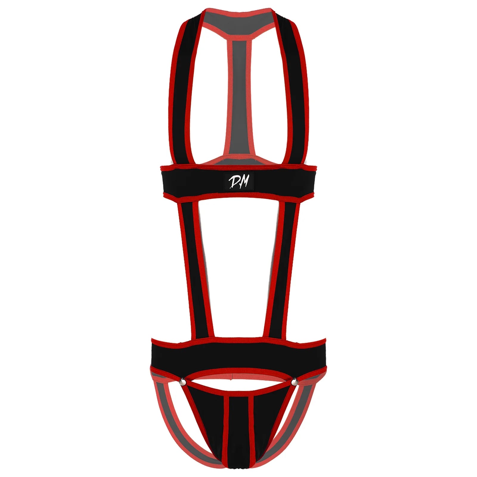 Men's Hollow-Out Jockstrap Bodysuit