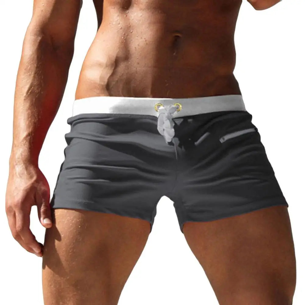 Men's Drawstring Boardshorts with Pocket
