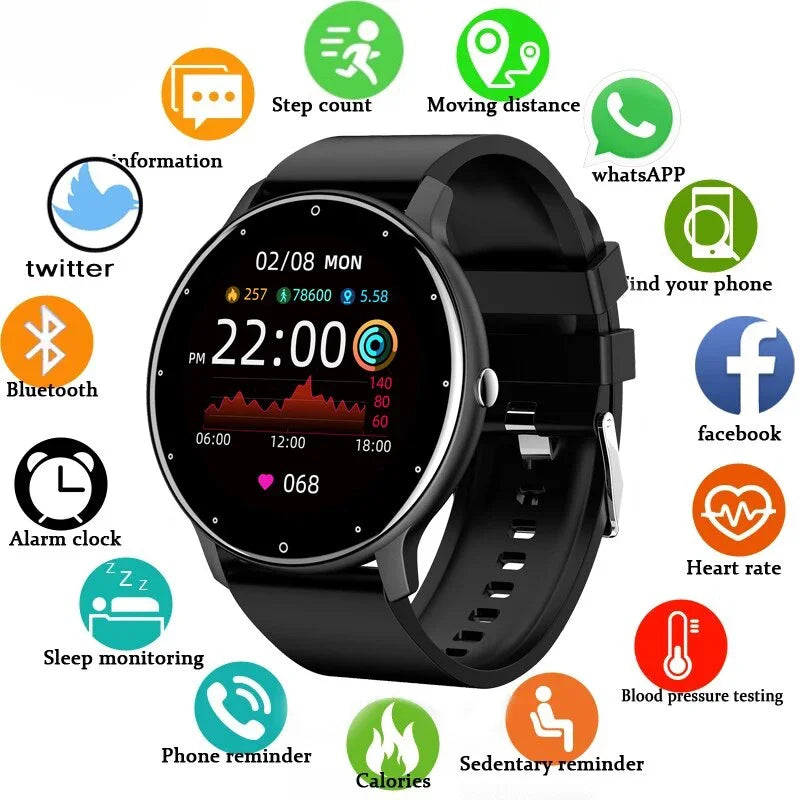 Full Touch Bluetooth Smartwatch