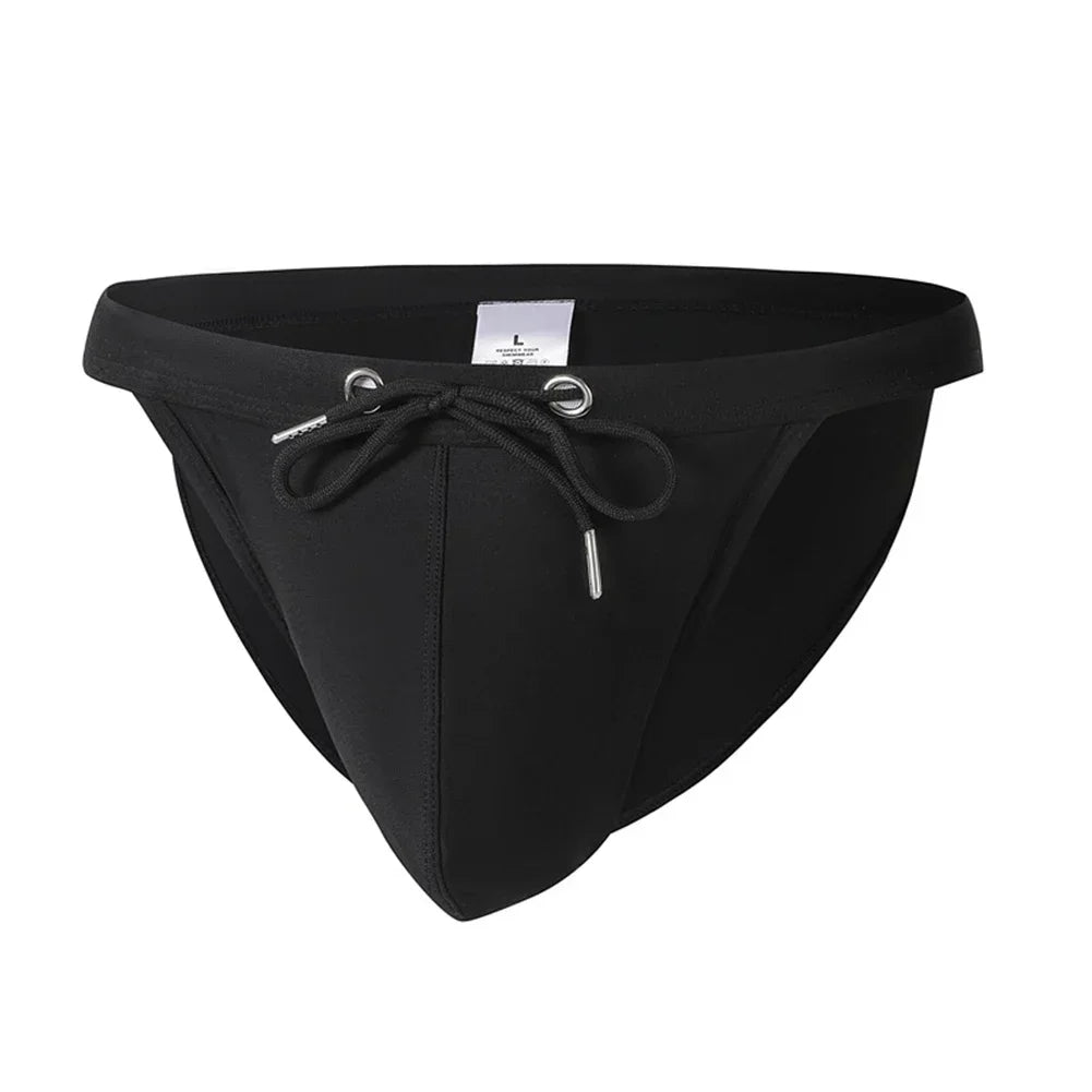 Seamless Low Waist Swim Briefs