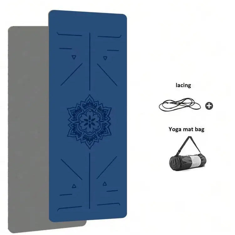 TPEgoyamat Non-slip Pilates Mat 180cm X 57cm Thick
