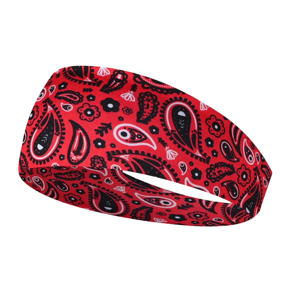 Printed Stretch Sports Headband