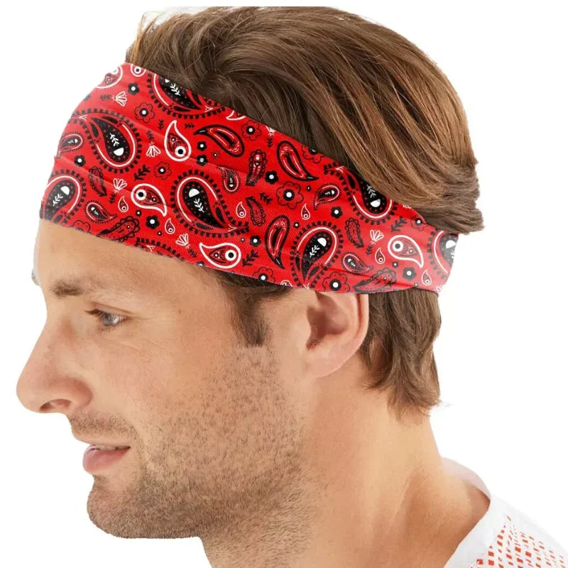 Printed Stretch Sports Headband