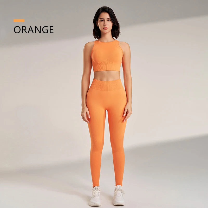 Seamless High Waist Yoga Set