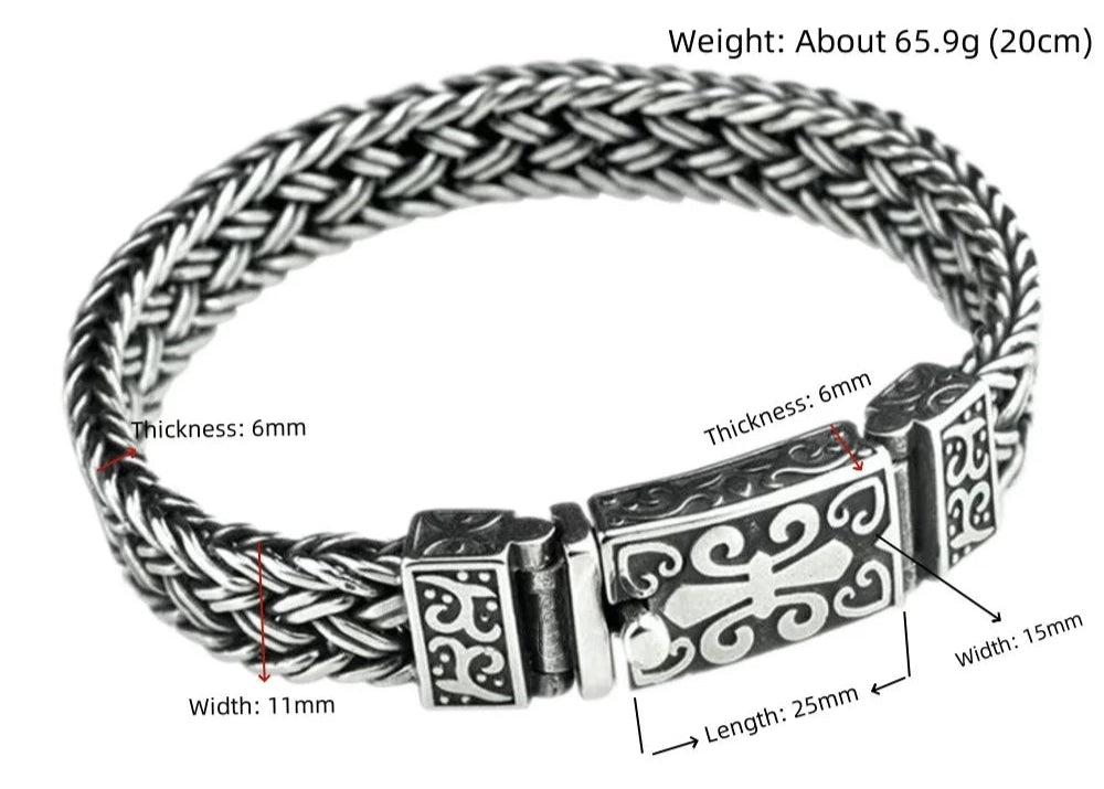 925 Sterling Grape Charm Bracelet