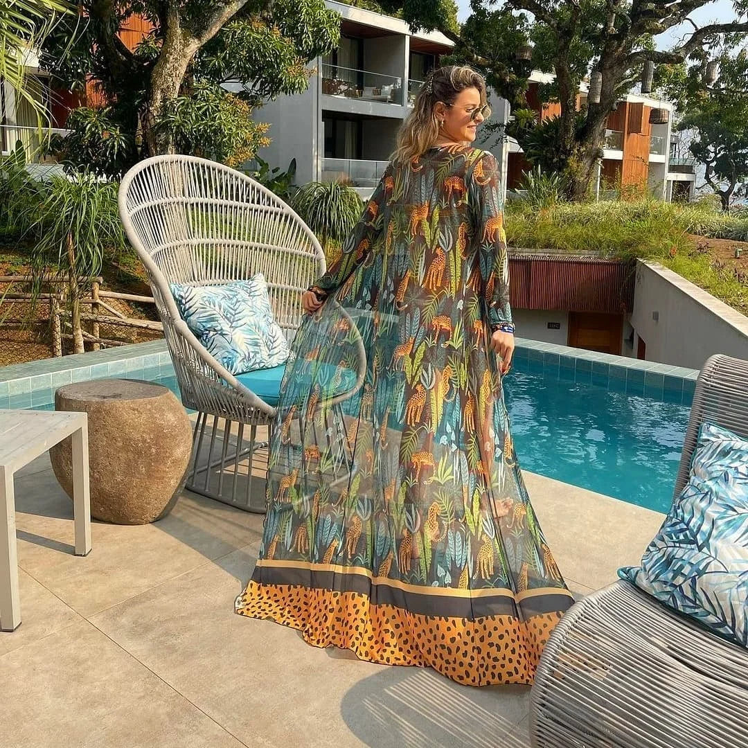 Bohemian Beach Sleeve Dress