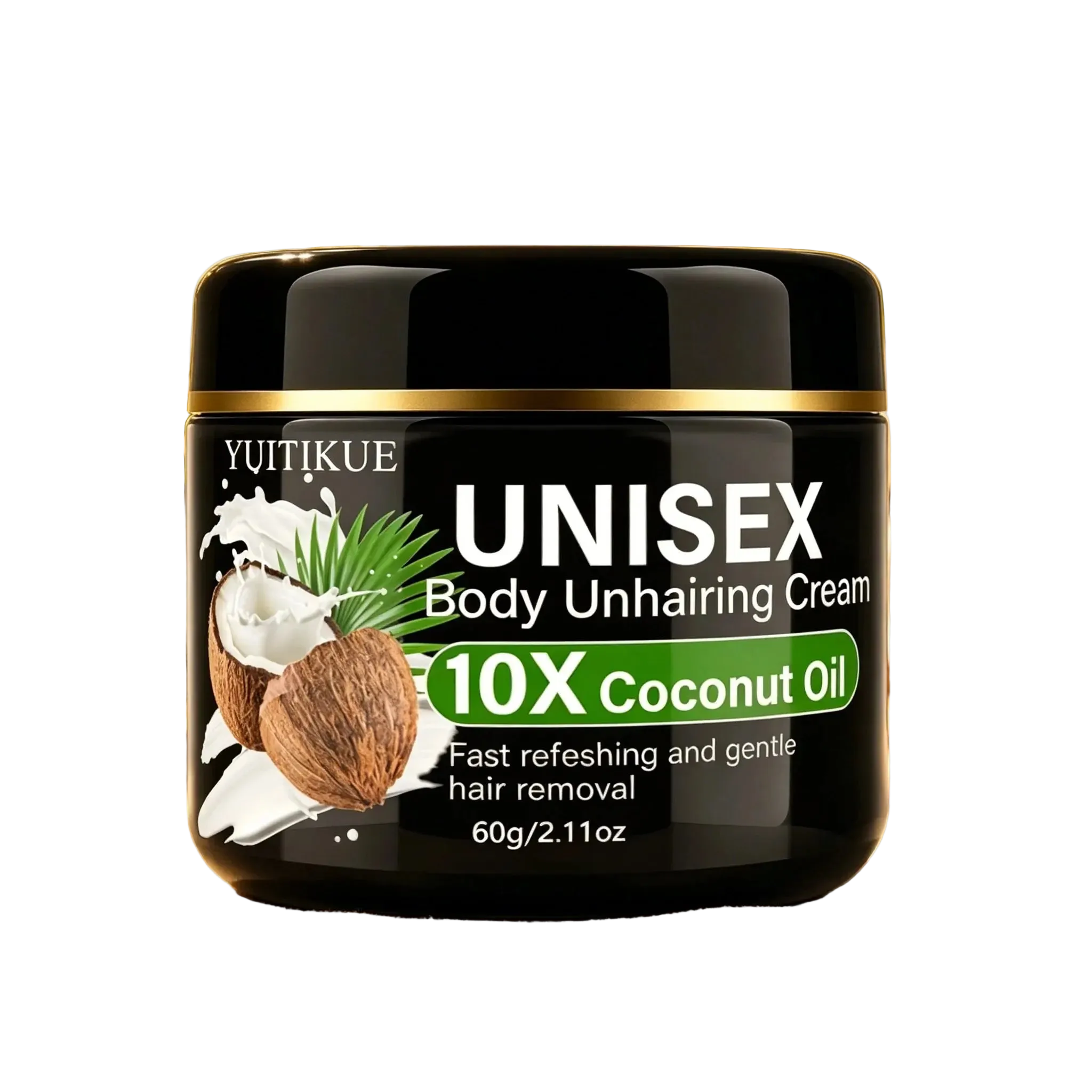 Coconut Oil Hair Removal Cream