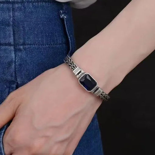 Vintage S925 Lucky Silver Bracelet