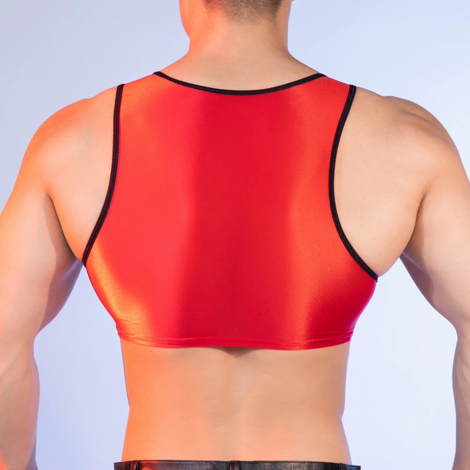Men's Sexy Sleeveless Crop Tops