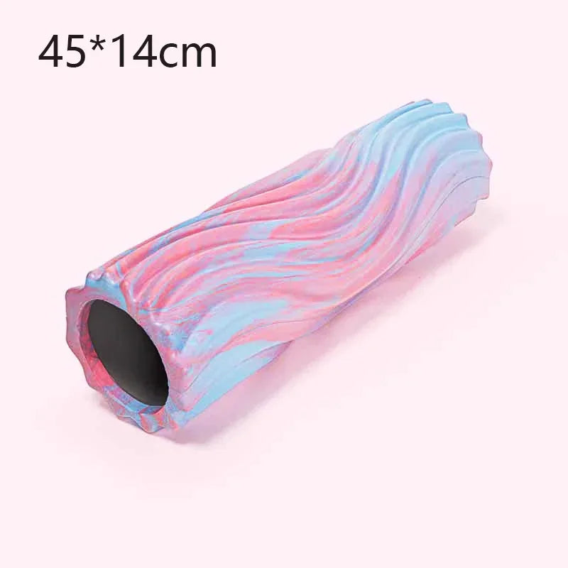 Iridescent Wave Foam Roller