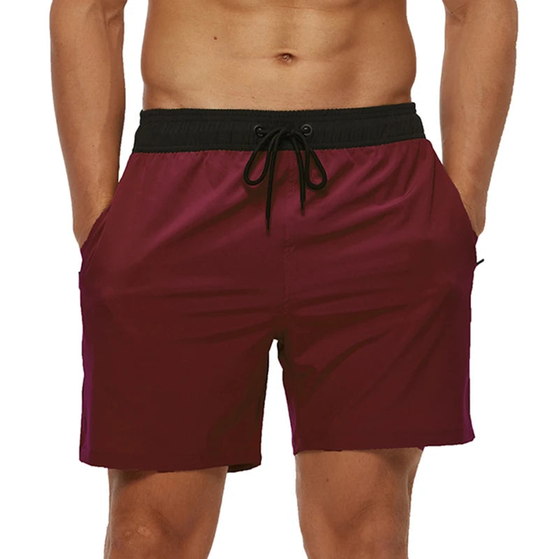 Men's Quick-Dry Adjustable Swim Shorts