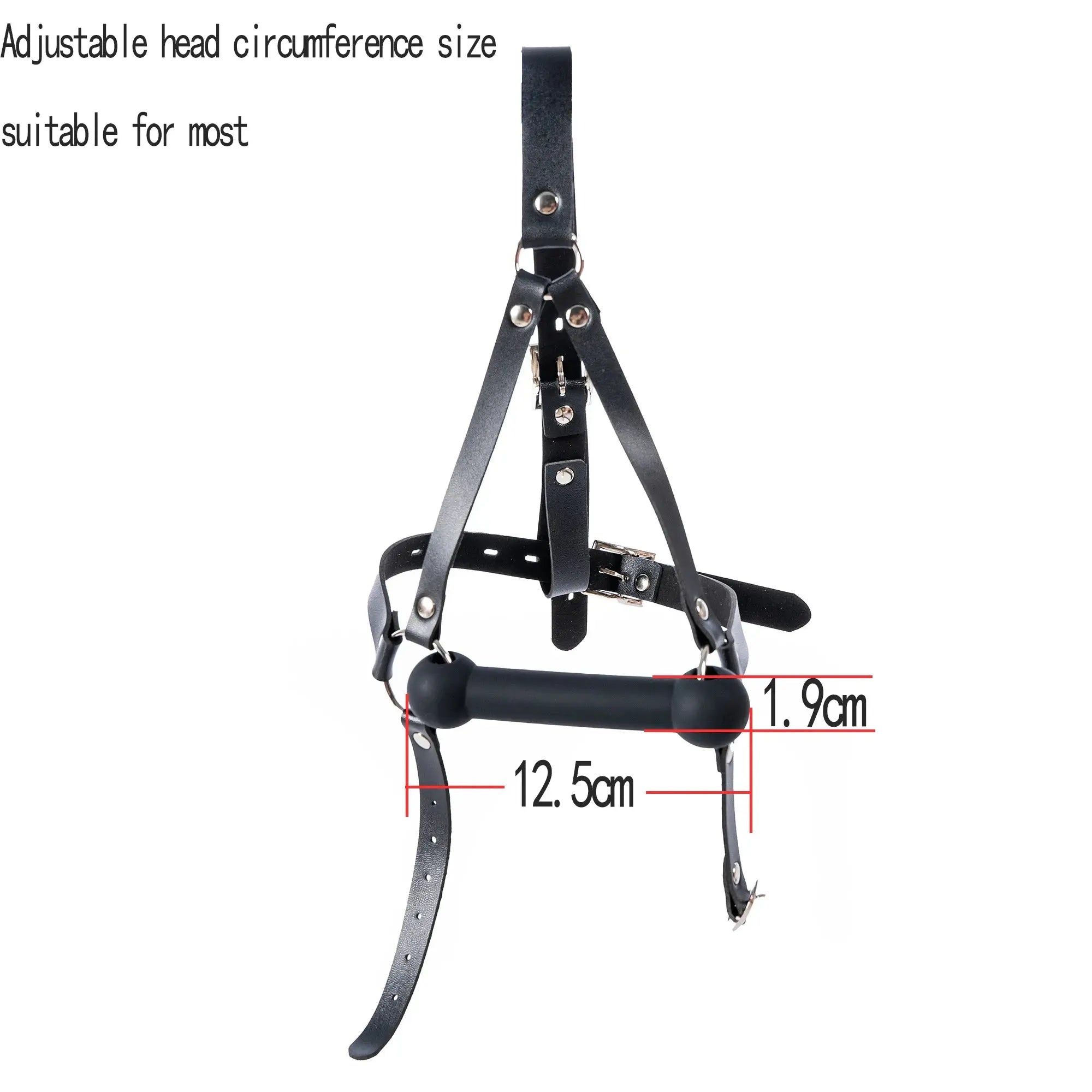 Leather Harness Face Mask