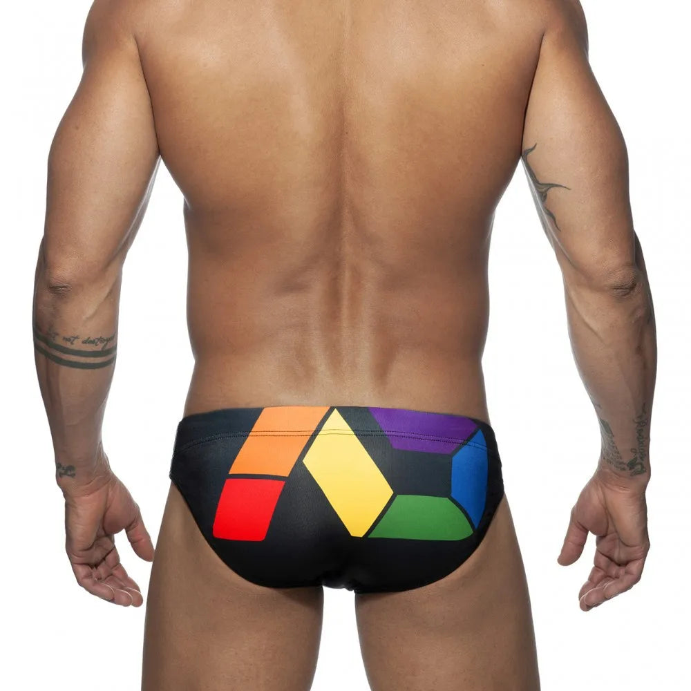 Low Waist Printed Triangle Swimwear