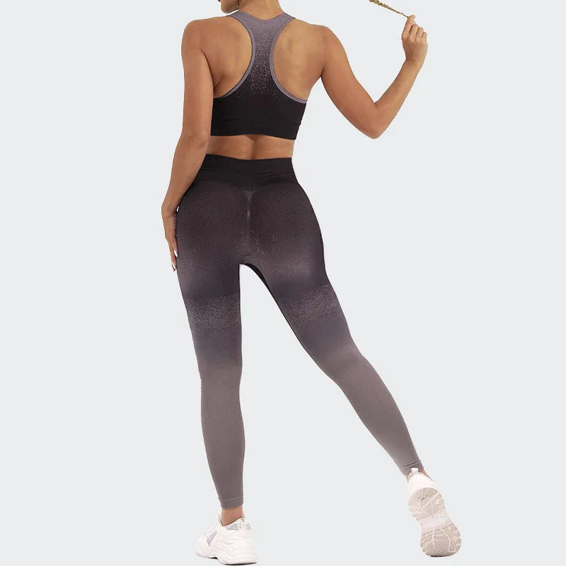 Gradient Long Leggings Set